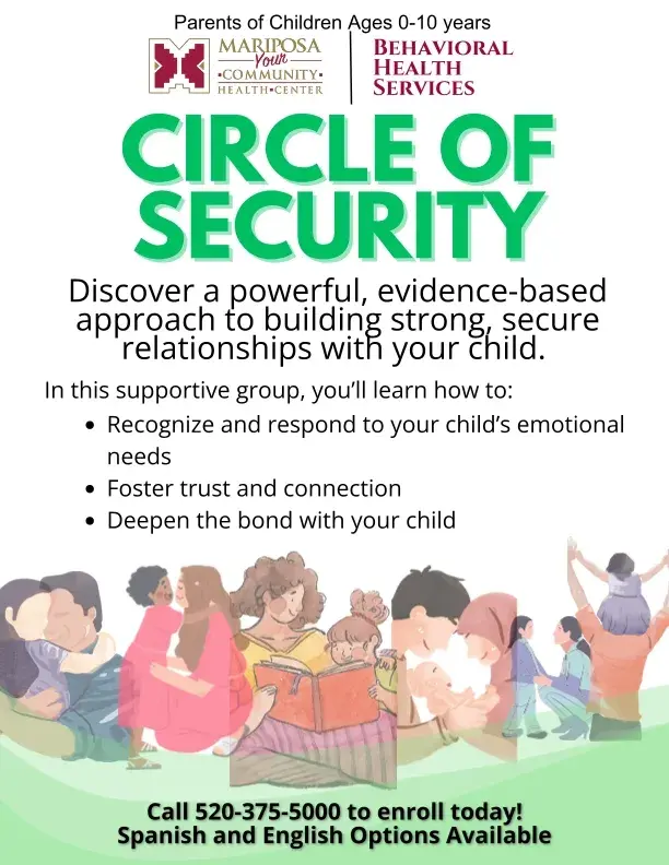 Circle of Security - parenting ages 10 & under - English & Spanish